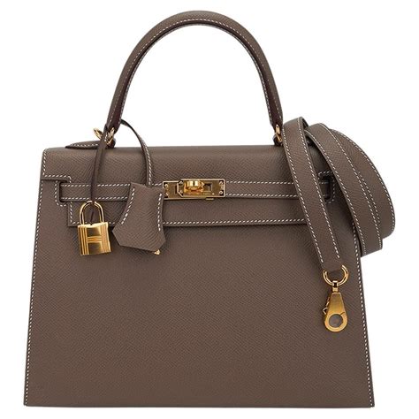 hermes kelly sellier 25 epsom gris|hermes kelly bag.